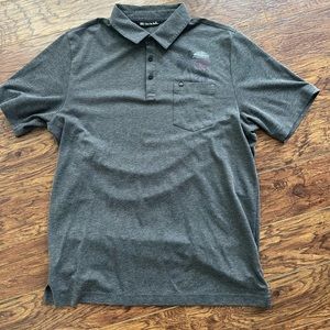 Men’s TravisMathew Luxury Golf Polo Shirt Size L Like New